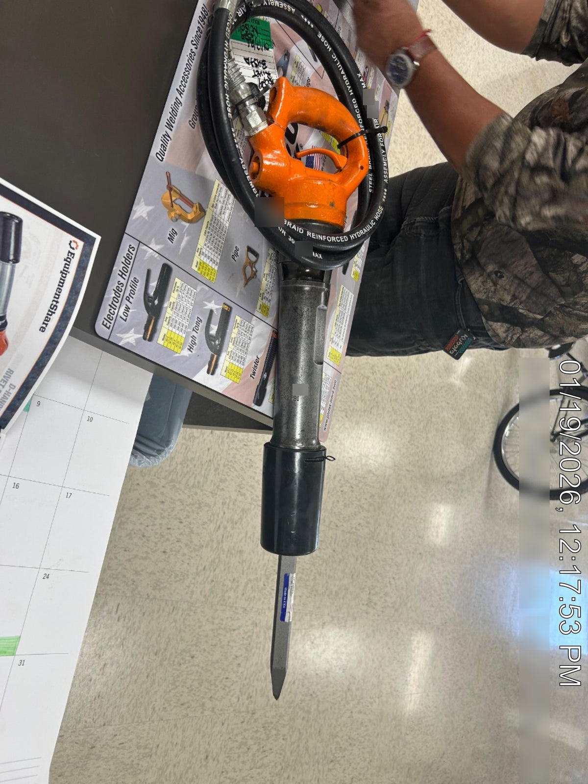 2021 MICHIGAN PNEUMATIC MP-133-ORANGE-NEP-SB