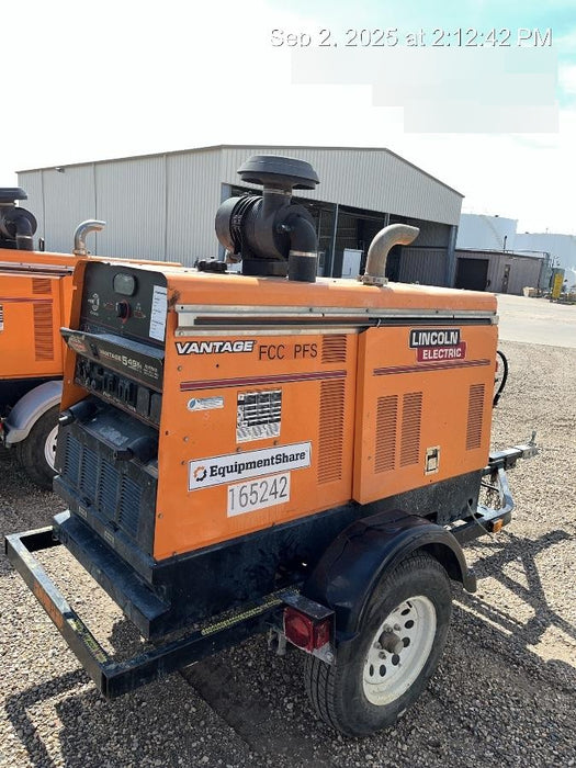 2021 Lincoln Electric Vantage 549X Ready Pak 3, ORANGE (includes trailer, cable rack, fender light kit)