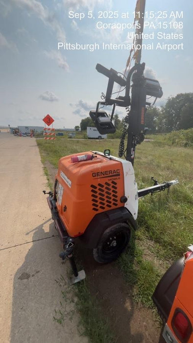 2023 Generac MLT2 Diesel, Flex Switch 120V Input, Powerzone Controller, (4) 320W LED Lights, 4kW Generator, 39.9 Gal Fuel Tank, 2" Ball, T3