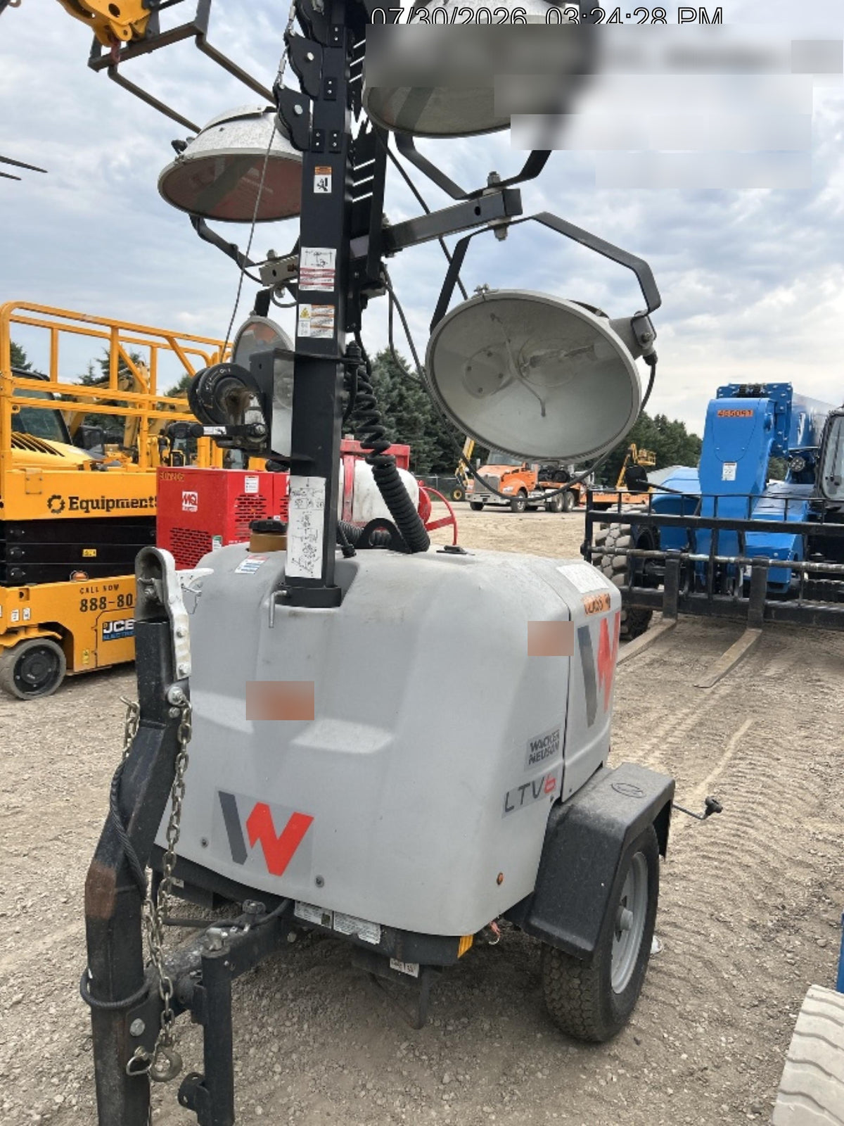 2019 Wacker Neuson LTV6L-MH Standard Options