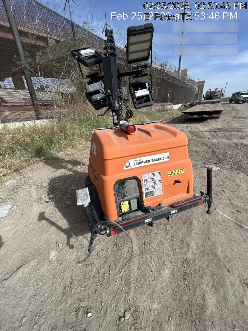 2024 Generac MLT2 Diesel, Flex Switch 120V Input, Powerzone Controller, 
(4) 320W LED Lights, 4kW Generator, 39.9 Gal Fuel Tank, 2" Ball, T3