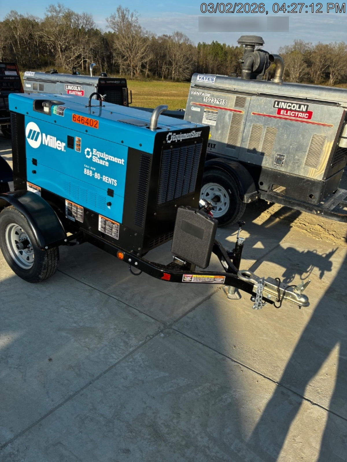 2026 MILLER ELECTRIC BIG BLUE 400