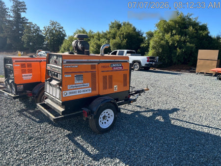 2021 Lincoln Electric Vantage 549X Ready Pak 3, ORANGE (includes trailer, cable rack, fender light kit)