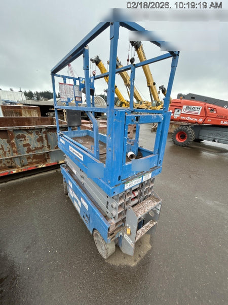 2020 Genie GS-1930 Solid Non Marking Tires, Beacon, Folding rails with half height swing gate, 800W Inverter