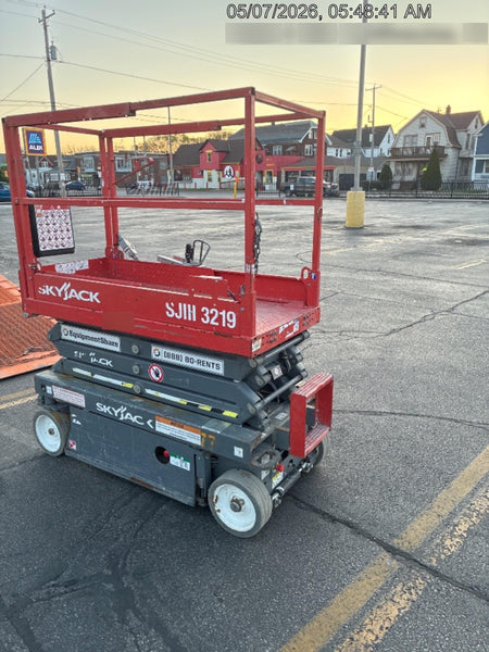 2018 Skyjack SJIII-3219 Standard Rental Specs