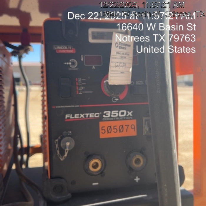 2025 LINCOLN ELECTRIC FLEXTEC 350X
