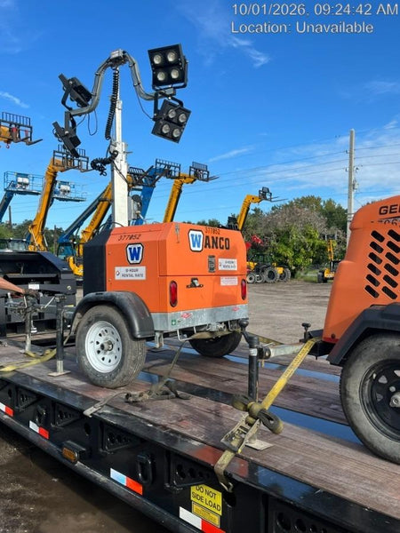 2023 Wanco WLTT-4MM4K Diesel, Deep Sea Controller, Shore Power Plug, Auto Start, (4) 350W LED Floodlights, 4kW Generator, 60 Gal Fuel Tank, 2" Ball, T3