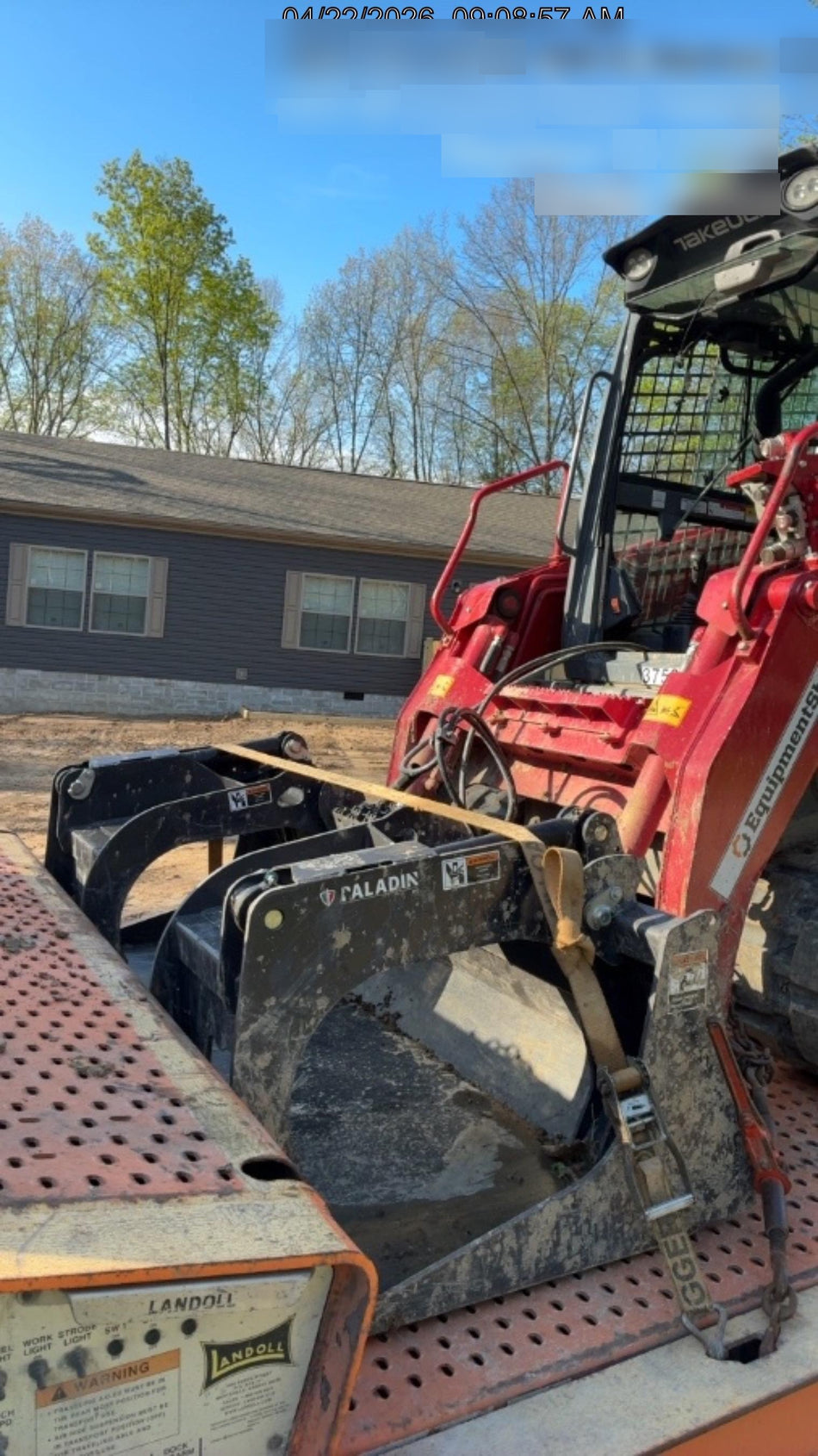 2021 PALADIN UTILITY GRAPPLE 11876-0022