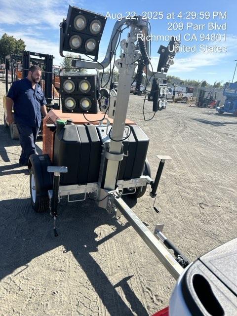2024 Wanco WLTT-4MM4K Diesel, Deep Sea Controller, Shore Power Plug, Auto Start, (4) 350W LED Floodlights, 4kW Generator, 60 Gal Fuel Tank, 2" Ball, T3