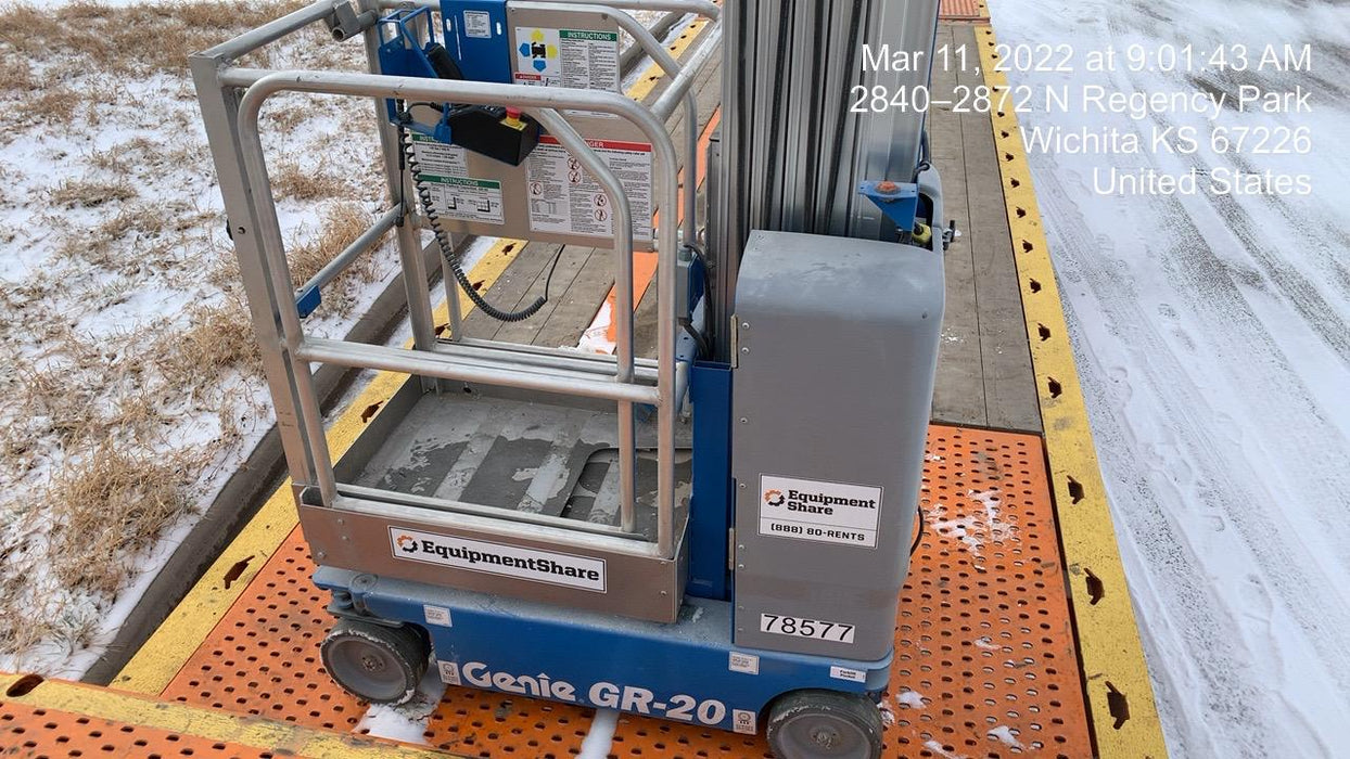 2020 GENIE GR-20