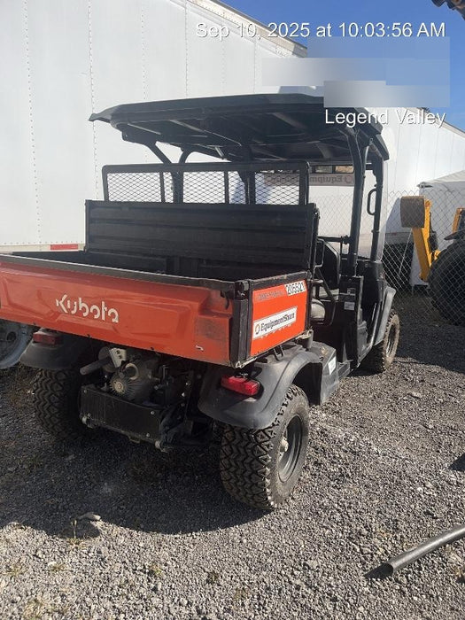 2022 Kubota RTV-X1140W-H Plastic Canopy, Windshield Acrylic Clear, LED Strobe Light, Wire Harness Kit, Back up Alarm