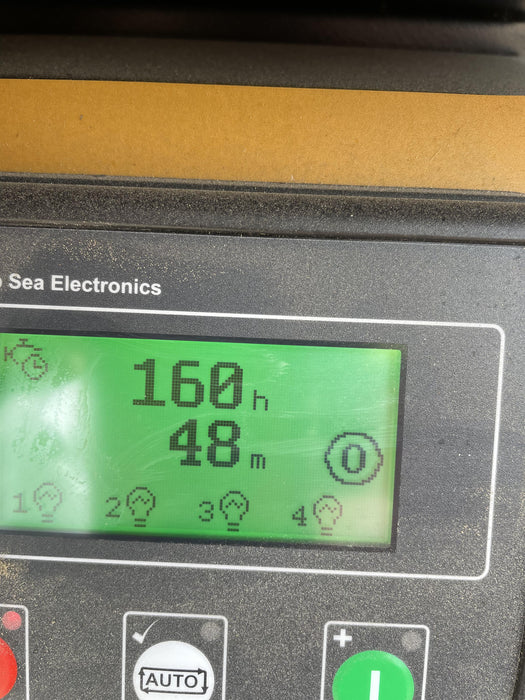 2022 Allmand NLV3GR (4) LED Light Fixture 350W, 23' Vertical Mast, 3kW Prime, Towable, Deep Sea L401, Leveling Jacks, Yanmar T4F 5.8hp