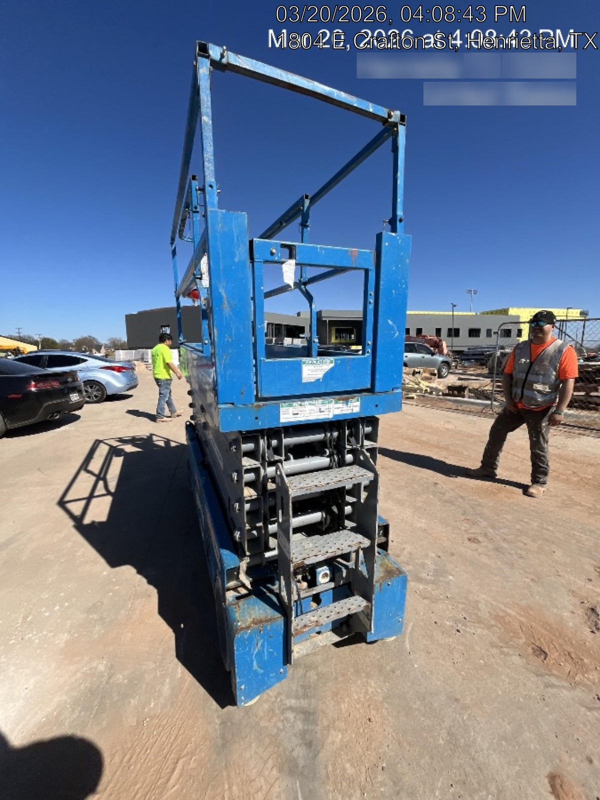 2018 Genie GS-3232 Genie GS3232 Lift w/Folding Rails and Swing Gate