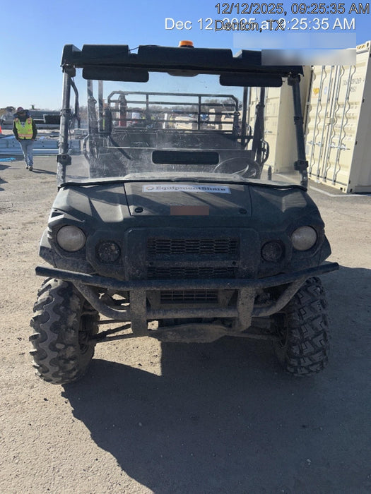 2019 Kawasaki Mule PRO-DXT Standard Options, Backup Alarm, Beacon, Plastic Hard Top, Poly Windshield, Horn Kit
