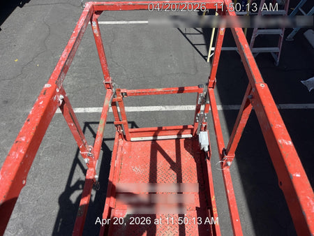 2020 Skyjack SJIII-3219 Solid NM Tires, Half height spring hinged entry gate, Dual Beacons, 800W Inverter
