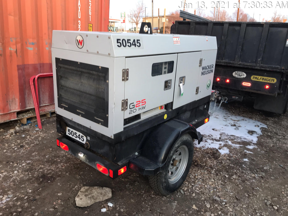 2019 WACKER NEUSON G25