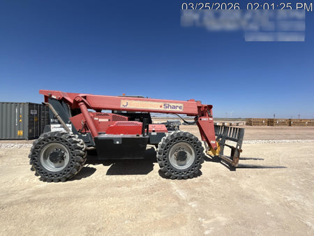 2018 Manitou 12042 Manitou MTA 12042, Solid Tires, 66" Carriage, Open ROPS, Flashing Beacon and Work Light Package