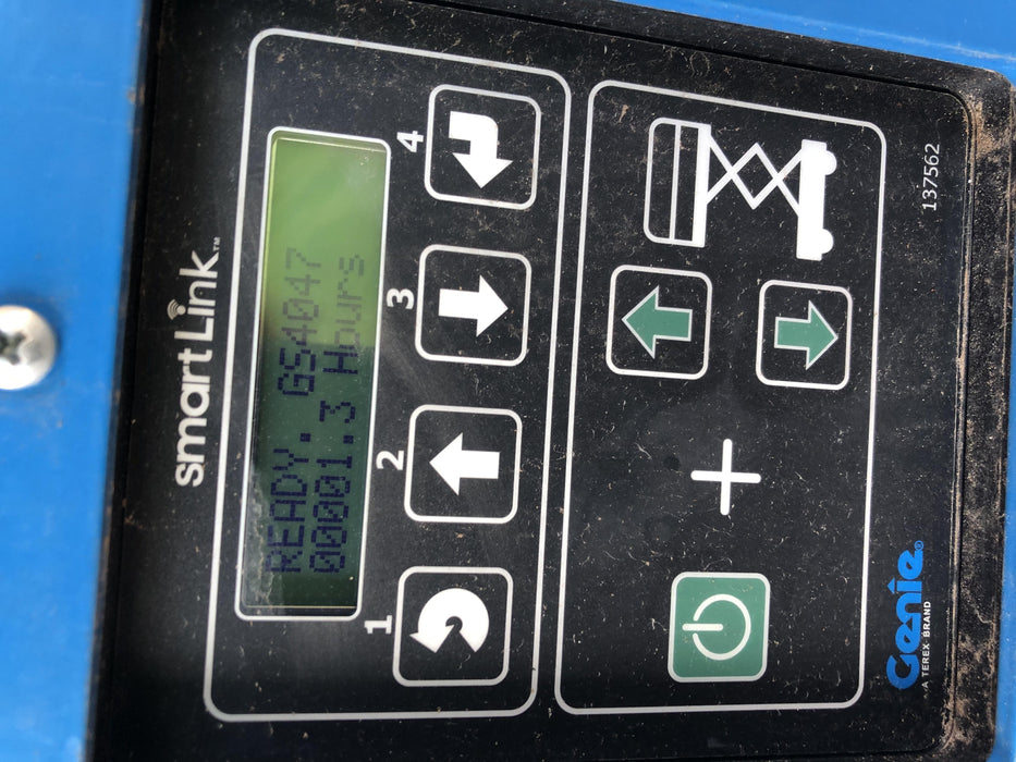 2019 Genie GS-4047 Folding rails with half height swing gate