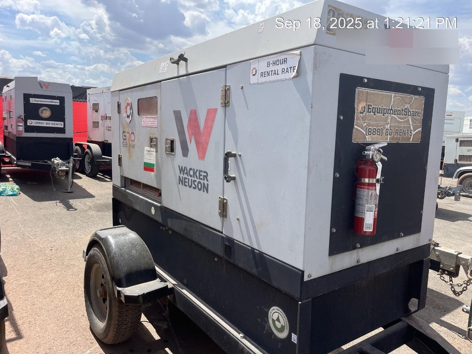 2019 WACKER NEUSON G70