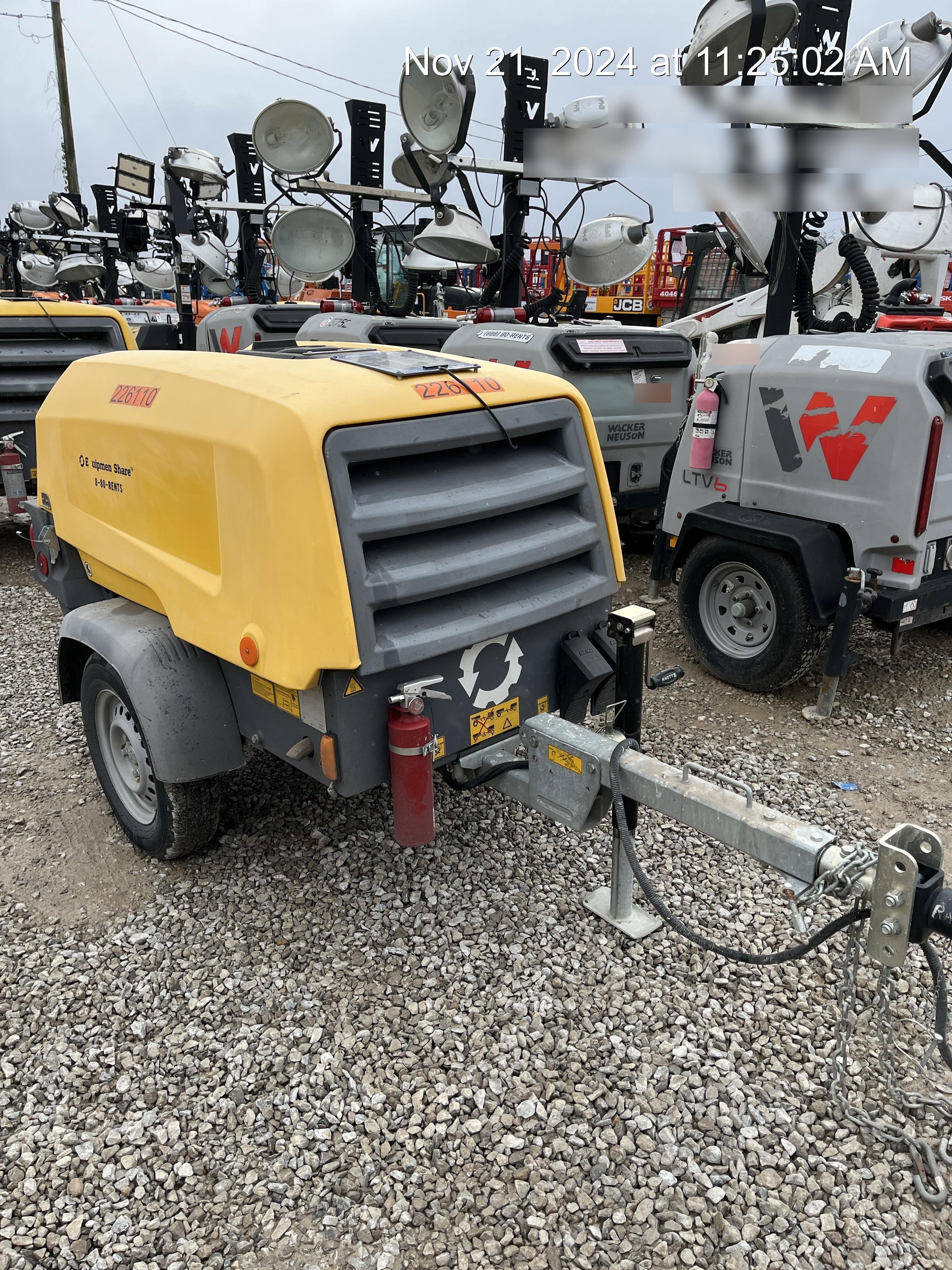 2022 ATLAS COPCO XAS 110