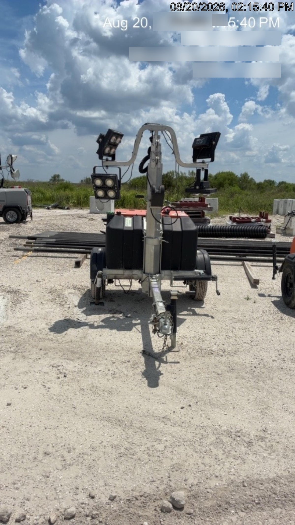 2023 Wanco WLTT-4MM4K Diesel, Deep Sea Controller, Shore Power Plug, Auto Start, (4) 350W LED Floodlights, 4kW Generator, 60 Gal Fuel Tank, 2" Ball, T3