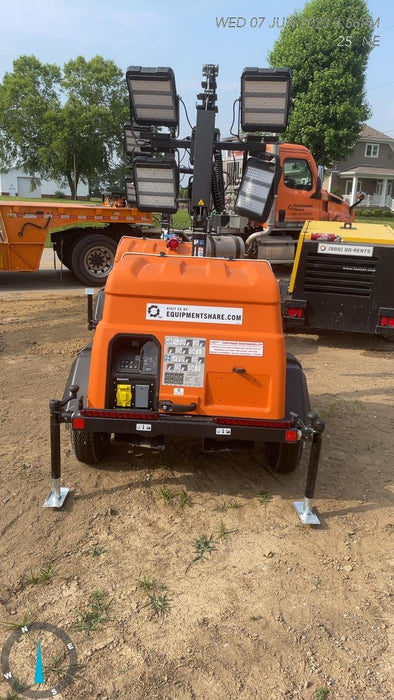 2023 Generac MLT2 Diesel, Flex Switch 120V Input, Powerzone Controller, (4) 320W LED Lights, 4kW Generator, 39.9 Gal Fuel Tank, 2" Ball, T3