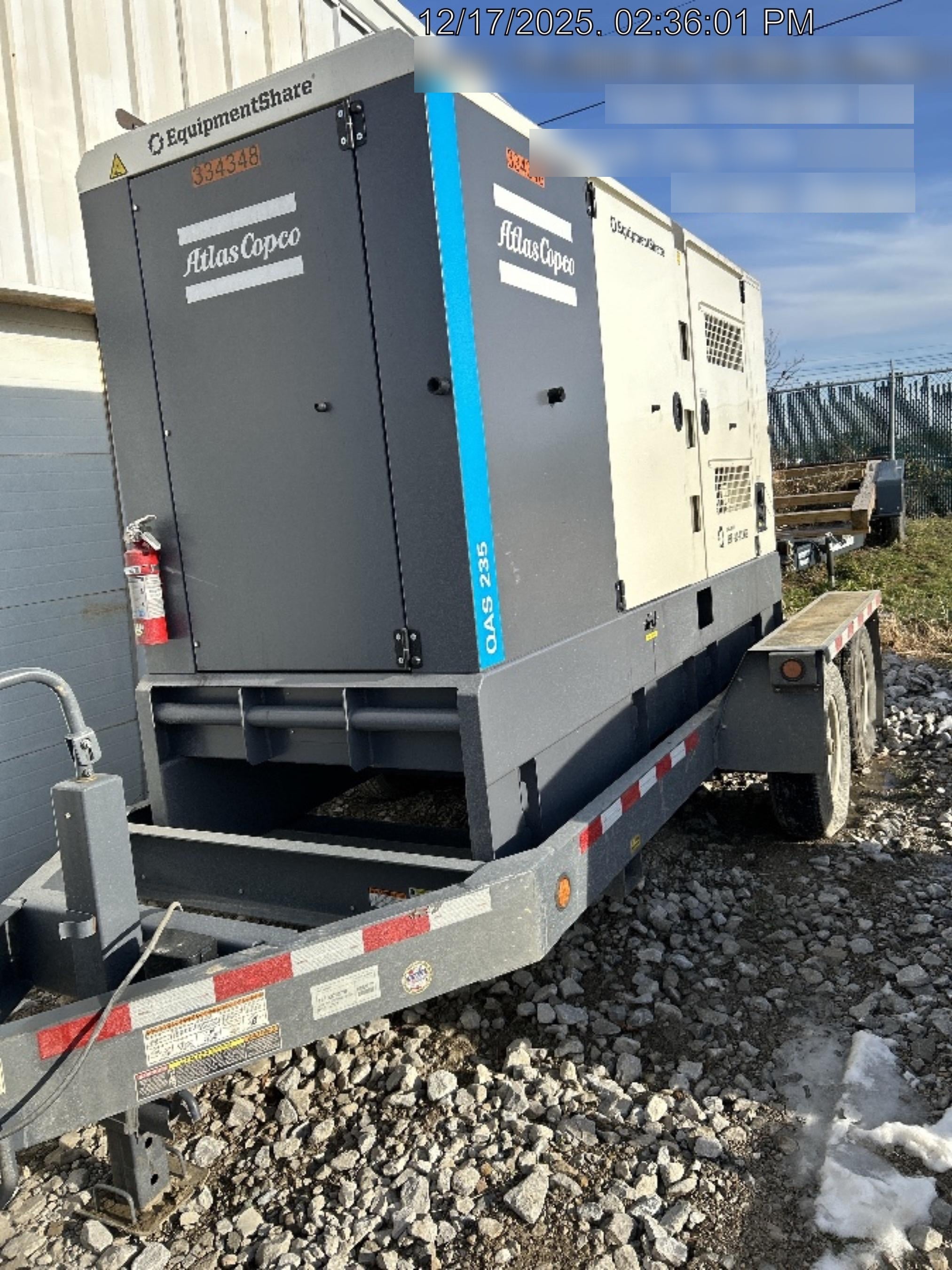 2023 ATLAS COPCO QAS 235