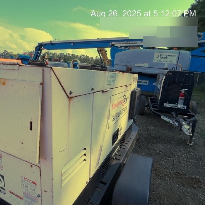 2017 Multiquip DLW400ESA4 MultiQuip 400 amp Welder, 14kW, 120/240V, T4F Kubota + 100' welding cable set