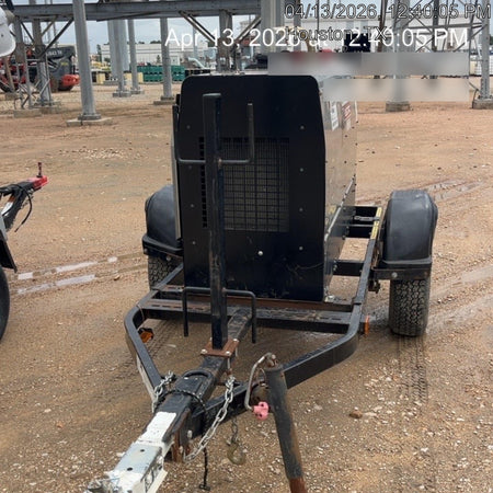 2019 Lincoln Electric Vantage 322 Ready-Pak 3, Two Wheel Trailer, Fender and Light Kit, Cable Rack