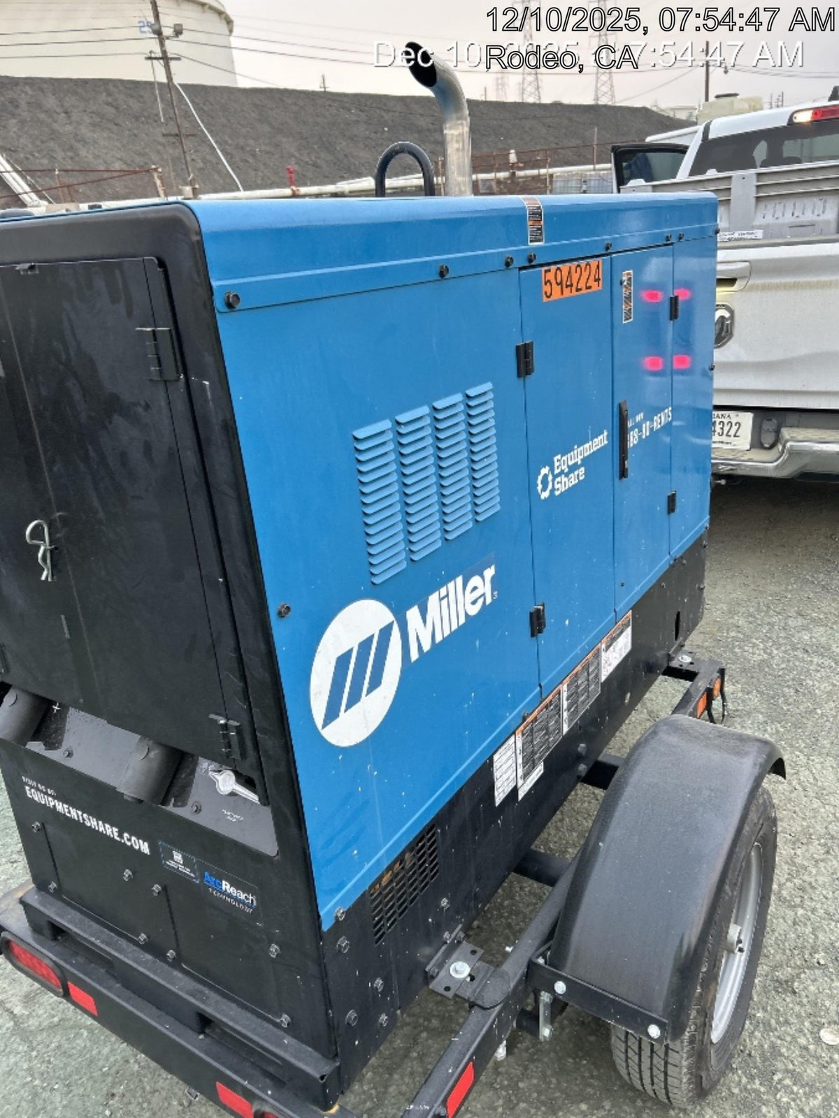 2025 MILLER ELECTRIC BIG BLUE 500