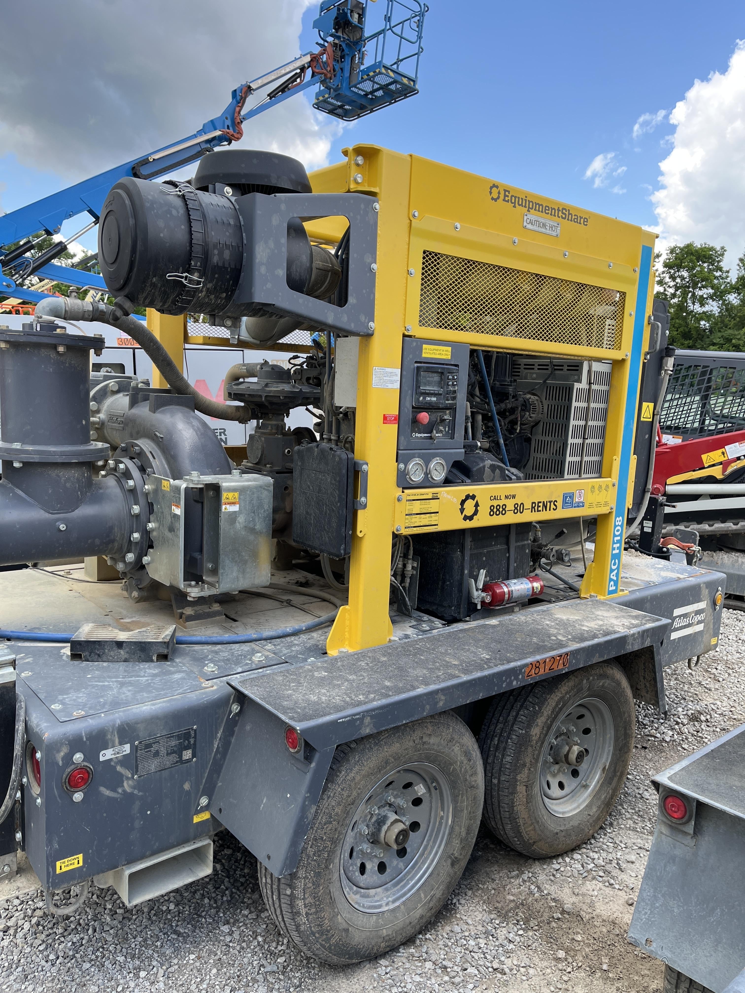 2022 ATLAS COPCO PAC H108 JD