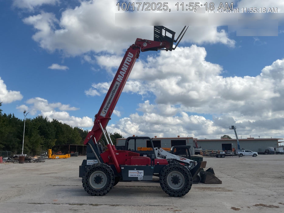 2018 Manitou MTA10055 MTA10055 - 120 HP T4, Canopy, Worklights/Strobe, Beacon, 66" Carriage, 60" Forks, Solid Tires, Lift Hook, Aux Hydraulics