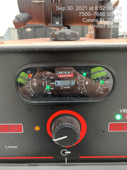 2021 Lincoln Electric Vantage 549X Ready Pak 3, ORANGE (includes trailer, cable rack, fender light kit)