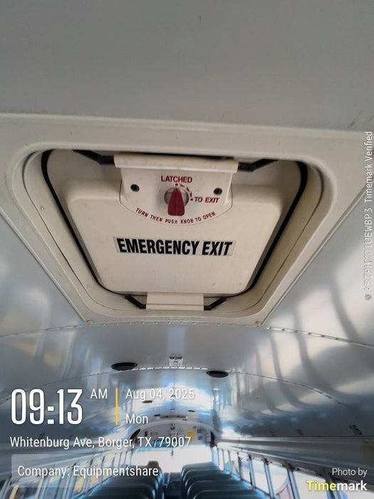 2012 BLUE BIRD 72 Passenger Bus