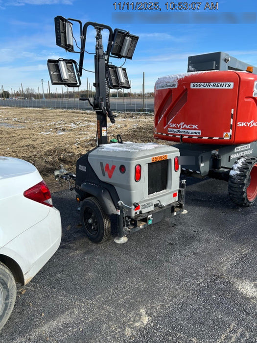 2024 Wacker Neuson LTT4 Diesel, Kohler KDW702, Deep Sea Controller, Auto Start, LED 320W, Bypass Outlet, T3