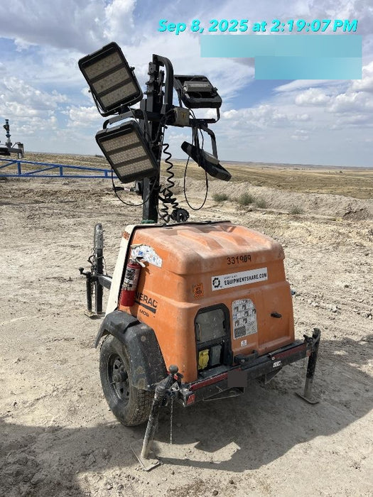 2023 Generac MLT2 Diesel, Flex Switch 120V Input, Powerzone Controller, (4) 320W LED Lights, 4kW Generator, 39.9 Gal Fuel Tank, 2" Ball, T3