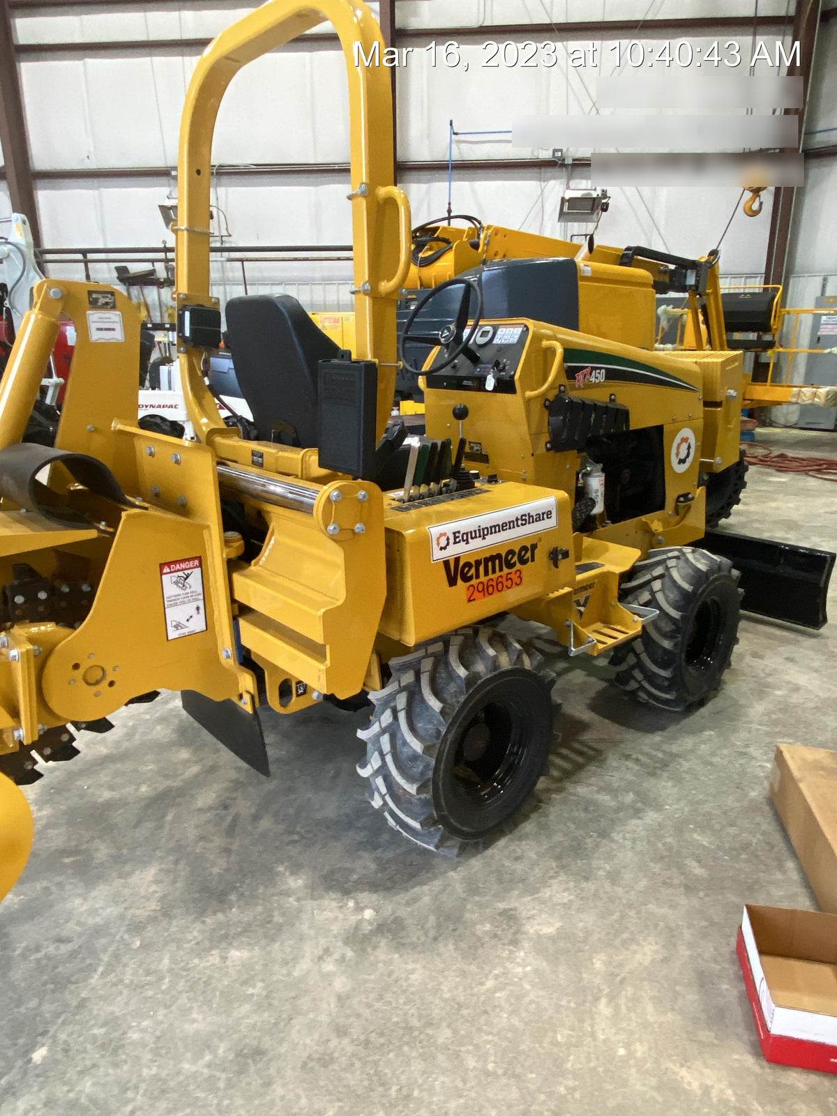 2023 VERMEER RTX450