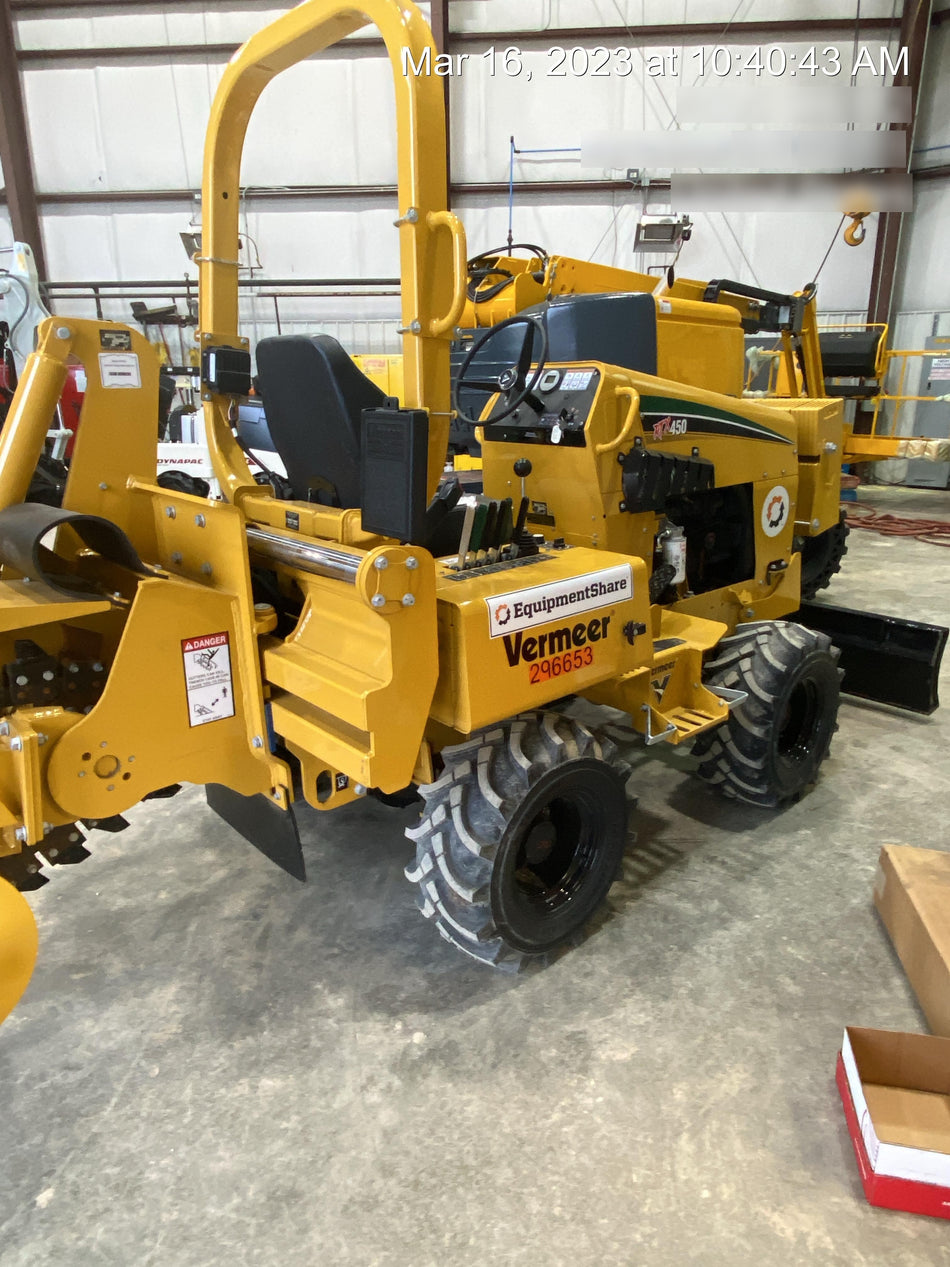 2023 VERMEER RTX450