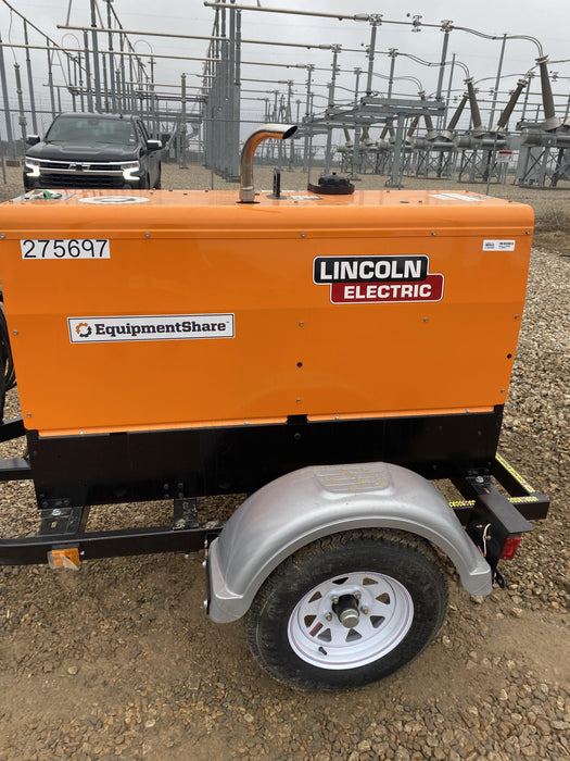 2022 Lincoln Electric LE400 Kubota V1505, Trlr, Cable Rack, Light Kit, ES Decals, T3