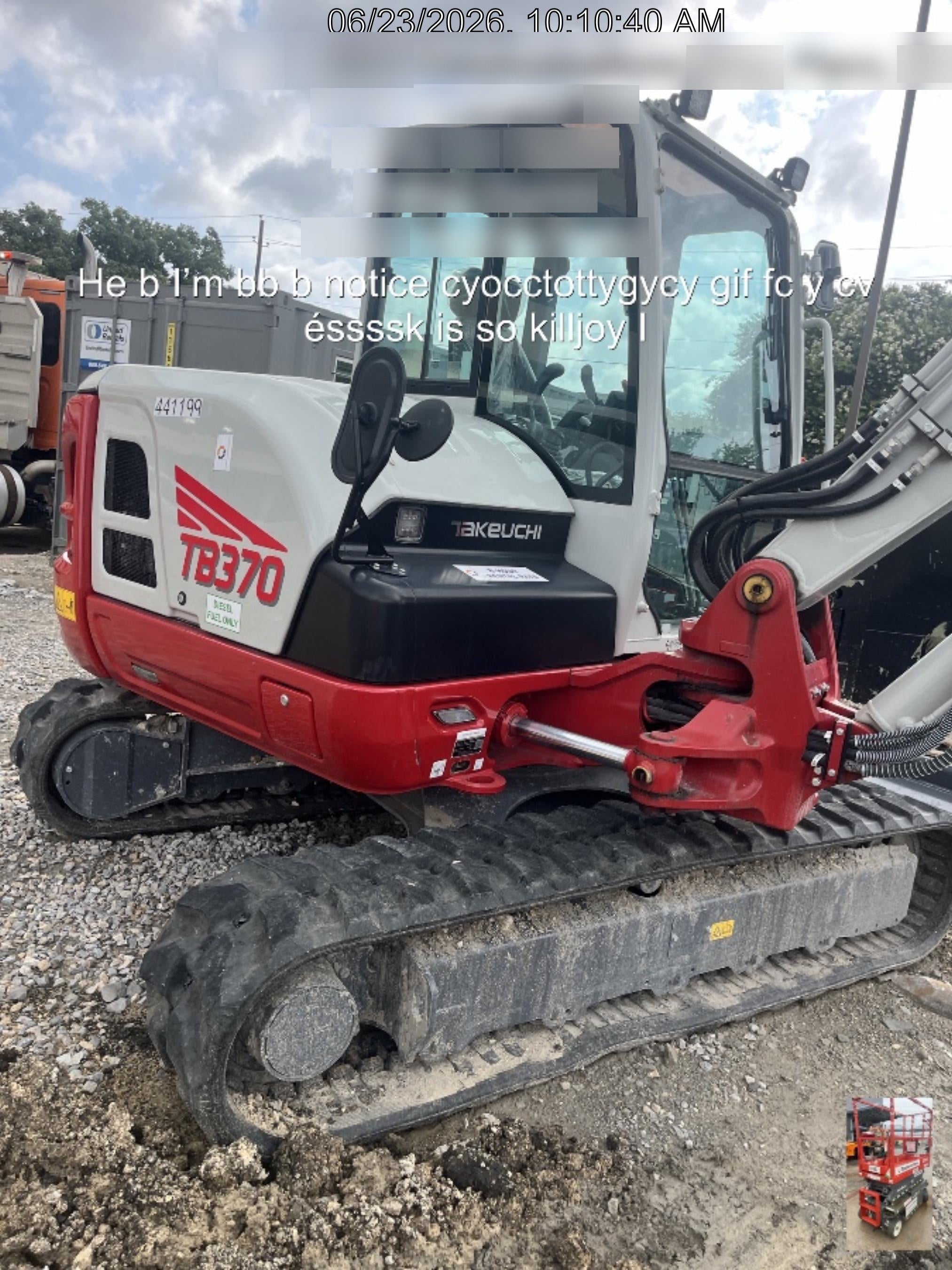 2024 TAKEUCHI TB370CR