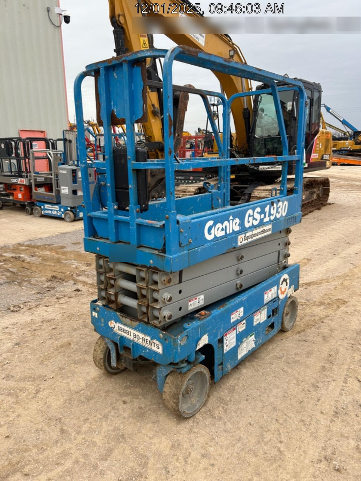 2018 Genie GS-1930 Genie GS-1930 w/Fixed Rail, Chain Entry