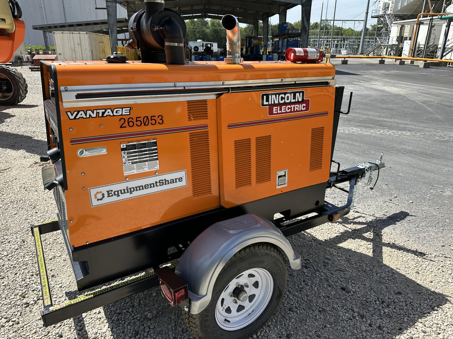 2022 Lincoln Electric Vantage 549X Crosslink Technology, Trailer Mounted, ES Decals, T3