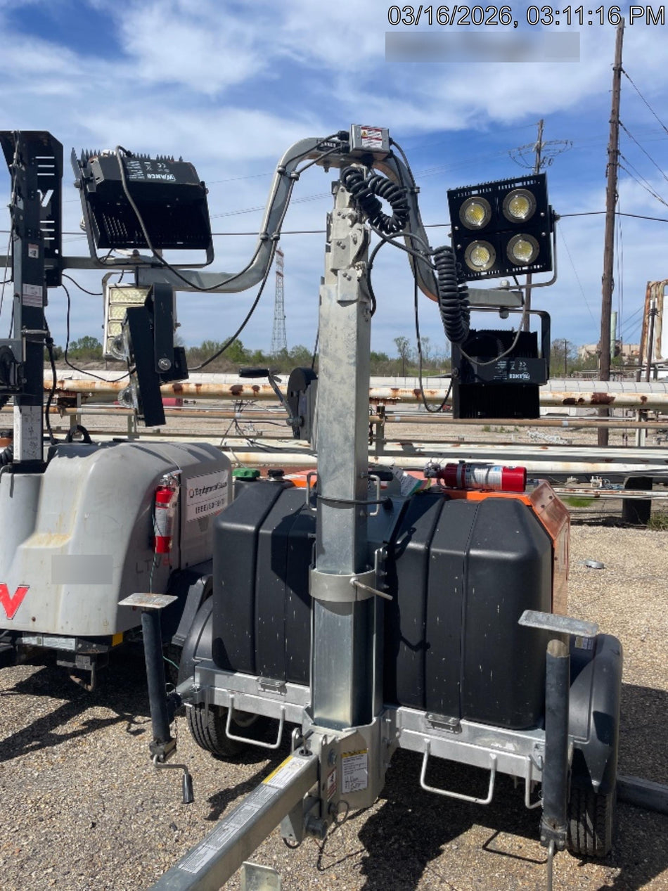 2024 Wanco WLTT-4MM4K Diesel, Deep Sea Controller, Shore Power Plug, Auto Start, (4) 350W LED Floodlights, 4kW Generator, 60 Gal Fuel Tank, 2" Ball, T3