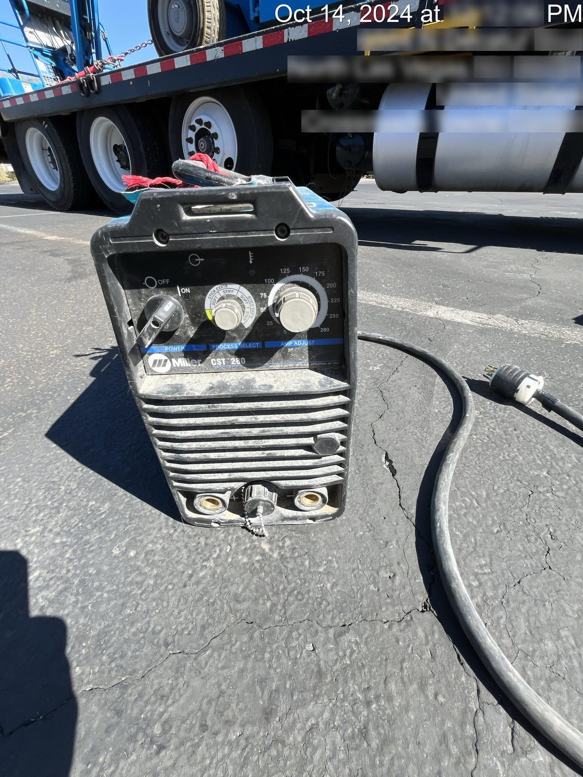 2019 MILLER ELECTRIC CST-280