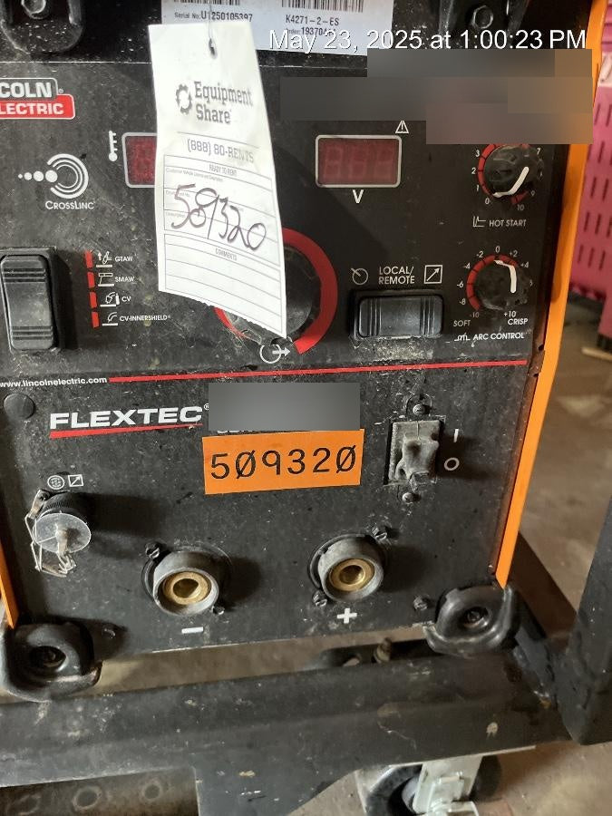 2025 LINCOLN ELECTRIC FLEXTEC 350X