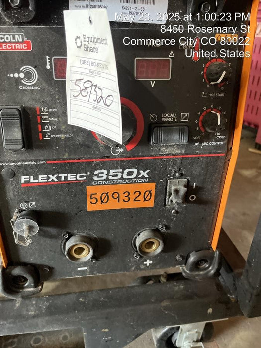 2025 LINCOLN ELECTRIC FLEXTEC 350X