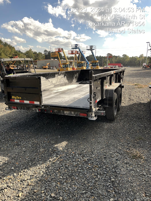 2024 BIG TEX TRAILER 16LP - 16' Bumper Pull Dump Trailer