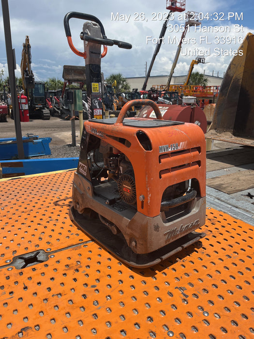 2023 Multiquip MVH158 Honda GX200, 17" Plate, Gas