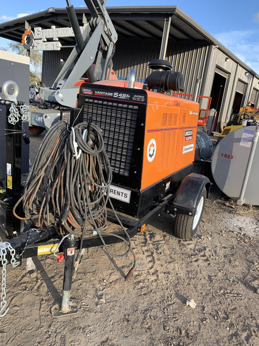 2021 Lincoln Electric Vantage 549X Ready Pak 3, ORANGE (includes trailer, cable rack, fender light kit)