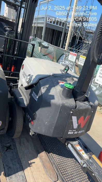 2024 Wacker Neuson LTT4 Diesel, Kohler KDW702, Deep Sea Controller, Auto Start, LED 320W, Bypass Outlet, T3